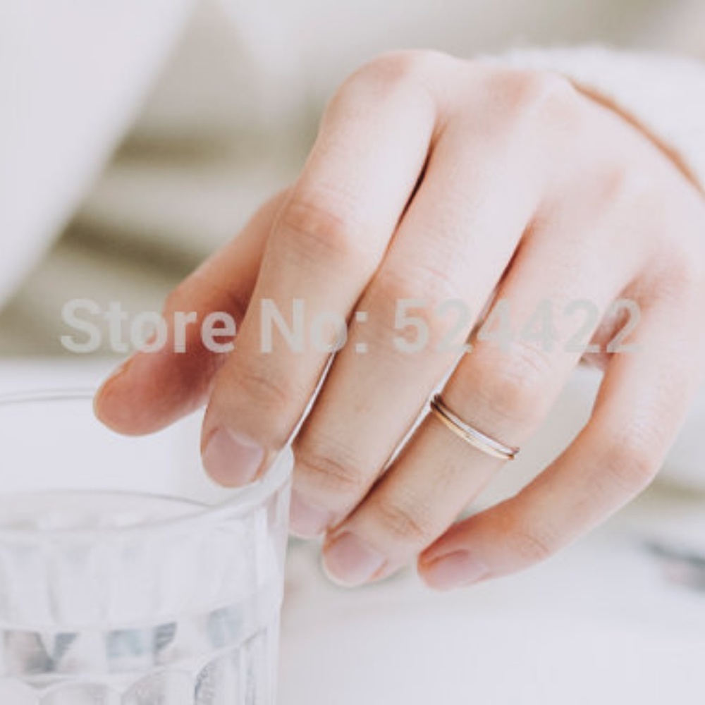 Slim stacking ring - Picture 2 of 8